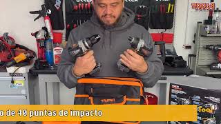 Unboxing Truper Rotomartillo y destornillador inalámbrico 20V TOOLTOWN SKU 102235 [upl. by Ailelc260]