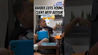 Heartwarming Haircut Transformation for Young Man with Autism🤩😮😅 [upl. by Zat524]