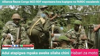 Alliance fleuve Congo M23 RDF atapigwa mpaka aweke silaha chini [upl. by Markowitz]