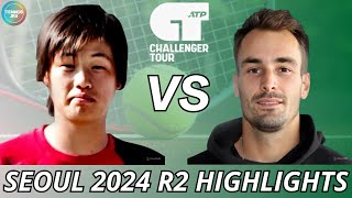 Kaito Uesugi 上杉海斗 vs Antoine Escoffier  Seoul 2024 R2  Highlights [upl. by Alfonse788]