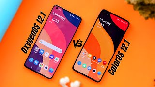 OXYGEN OS 121 vs COLOR OS 121 COMPARISON 🤩  Same But Different 😁 [upl. by Anaira121]