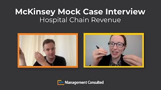 McKinsey Case Study Hospital Chain Revenue [upl. by Llenrrad]