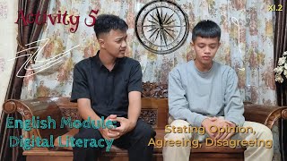 SPEAKING TUGAS BAHASA INGGRIS  MODULE DIGITAL LITERACY [upl. by Sams]