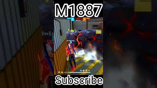 M1887 HEADSHOT 😈😈 DEVGAMING freefiregame gamer smartphone viralshorts [upl. by Emyaj]