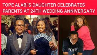 Tope Alabi Celebrates 24th Wedding Anniversary with Husband Soji Alabi [upl. by Klement]