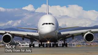 Emirates A380 lands in 10 new cities in 2017  Airbus A380  Emirates Airline [upl. by Dody]