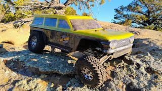 Lil Morrvair Crawling Axial Scx103 [upl. by Utley]