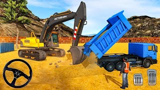 JCB Heavy Excavator Simulator 3D  Excavator JCB City Mission Sim  Android Gameplay 1 [upl. by Dyna]