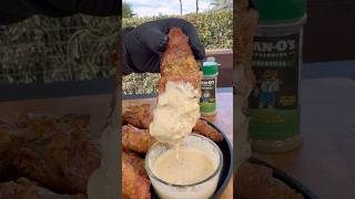 Garlic Parmesan bacon wrapped chicken tenders with ​⁠DanOsSeasoning [upl. by Eelyrehc]