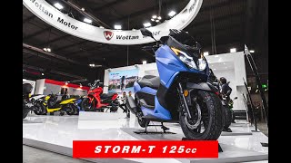 WOTAN MOTOR  STORMT  125cc  EICMA 2021 [upl. by Rehpotsyrk]