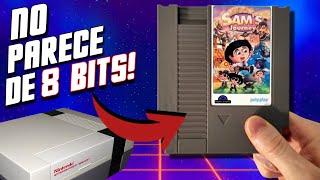 Tenes que ver COMO SE VE ESTE JUEGO DE NES Sams Journey 2024 famicom  Family Game [upl. by Ahtelra]