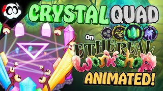 My Singing Monsters  CRYSTAL QUAD on Ethereal Workshop WhatIf ANIMATED [upl. by Enirehtac]