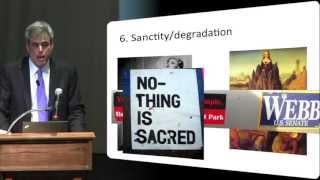 2013 Boyarsky Lecture by Jonathan Haidt PhD [upl. by Aihsei]