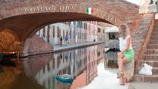 Comacchio  the quotlittle Venicequot Family Fun Trip Lagoon Town Highlights  Italy 2016  Kate Claudia✔ [upl. by Vasiliu]