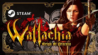 WALLACHIA  Reign of Dracula Trailer  Steam  PixelHeart [upl. by Rekrap]