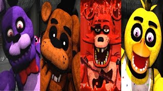 Five Nights Before Freddys ALL JUMPSCARES [upl. by Notac]