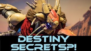 Destiny  quotSecretquot Area Boss AND Ghost  Kings Watch Future DLC [upl. by Vergos783]