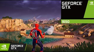 Fortnite on GTX 1650 4GB  1080p High Settings [upl. by Rori]