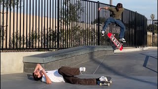 WEIRD NEW LITTLE SKATEPARK [upl. by Feldstein870]