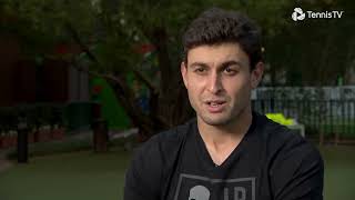 PreTournament Interview Aslan Karatsev – 2022 Dubai Duty Free Tennis Championships [upl. by Moyra]