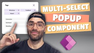 MultiSelect Popup Component in Power Apps [upl. by Foushee]