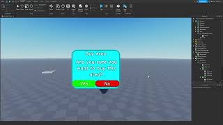 How to make a buyable door in roblox studio in 8 minutes [upl. by Eelano]