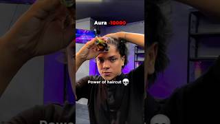 Power of haircut 🔥☠️ hairstyle shorts haircare hairtutorial hair [upl. by Audi]