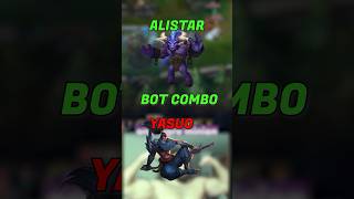 ALISTAR  YASUO BOT LANE COMBO [upl. by Eiramllij]