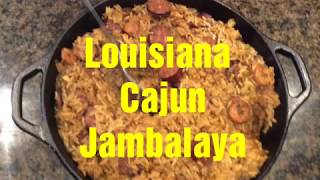 Jambalaya By Louisiana Cajun Chef Brett Hebert Shrimp Crab Andouille Sausage [upl. by Pimbley]