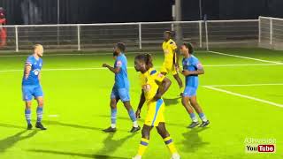 ⚽️ Redbridge FC 🔵 🆚 🟡 Haringey Borough FC  Isthmian North Mon09Sep24 GOALS [upl. by Turtle]