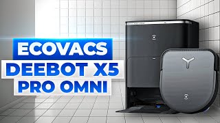 ECOVACS DEEBOT X5 PRO OMNI – Saug amp Wischroboter mit starker Leistung und innovativer Technik [upl. by Hyde]