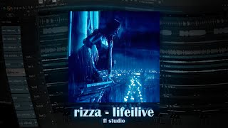 RIZZA  LIFEILIVE в fl studio 21 original prod rizza [upl. by Adest]