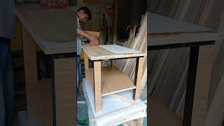 It turns out this is how craftsmen work craft diy woodwork short work tips tricks homemade [upl. by Redyr]