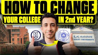 How to shift your College after 1st Year  UGC Guidelines amp Process 2024 [upl. by Lorant]