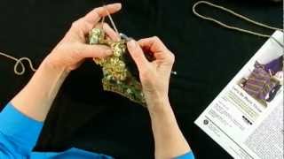 Learn to Crochet Double End Hook and Red Heart  Part 1 [upl. by Katha680]