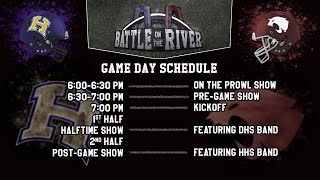 Hahnville vs Destrehan  Battle On The River 2014 [upl. by Ravilob]