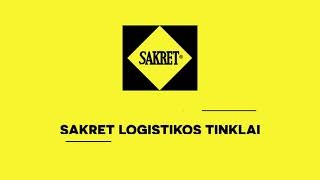 SAKRET logistikos tinklai [upl. by Howe]