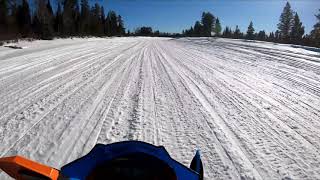 2021 Arctic Cat Riot 8000 top speed 100mph run Well almost 😉 [upl. by Aile]