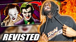 WAS I TRIPPIN  The Joker vs Pennywise Epic Rap Battles Of History REACTION [upl. by Osnohpla]