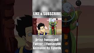 No Reward From Vados DBZ Animated Parody shorts [upl. by Notlem35]