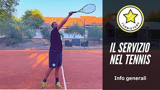 Il servizio nel tennis Info generali  ⭐️ TENNISTARS ⭐️ [upl. by Morven]