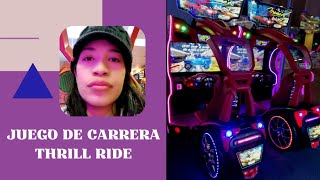 Carrera thrill ride videojuego 🎮 2024 ride game juegodecarrea [upl. by Eitsirk456]