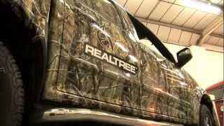 Awesome Realtree camo truck wraps [upl. by Ezarra666]