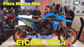 Yamaha Tenere 700 rally 2025 First Look at EICMA 2024 Fiera Milano Rho [upl. by Dnalyk]