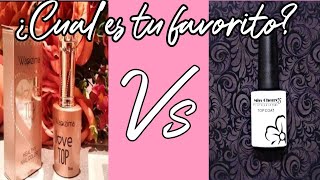 TOP COAT Wapizima vs miss cherry top coat cual es mejor 🤔 [upl. by Zitella]