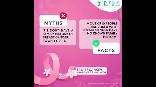 Breast Cancer Awareness Month  Myths and Facts about Breast Cancer  Breast Cancer Treatment [upl. by Harl]