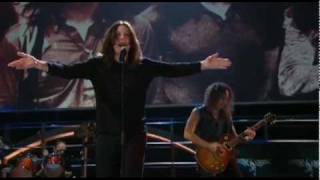 Metallica Iron ManParanoid w Ozzy Osbourne live at MSG Rock amp Roll Hall of Fame 2009 [upl. by Cain978]