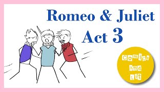 Romeo and Juliet Act 3 Summary [upl. by Arevle]