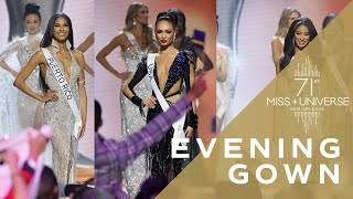 71st MISS UNIVERSE  Top 16 EVENING GOWN Competition  Miss Universe [upl. by Cia]