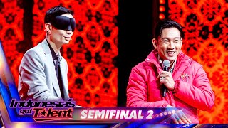 MIND BLOWING Sulap Dengan Mata Tertutup Valiandre Bikin Denny SHOCK  Indonesias Got Talent 2023 [upl. by Massiw631]